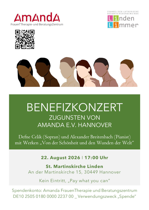 Benefizkonzert zugunsten von Amanda e.V.